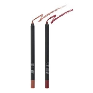 NIB Saint Luxe Gel Lip Liner Duo in Moscato & Vino